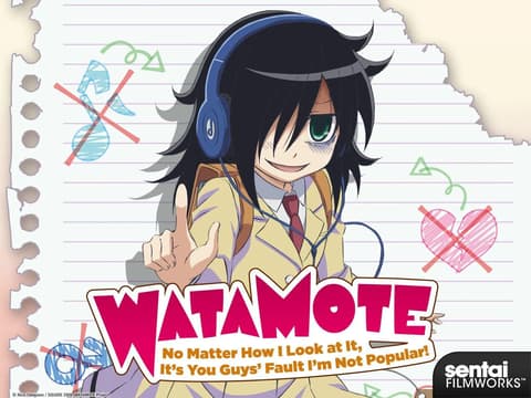 انمي واتاموتي WataMote الحلقة 6 مترجم